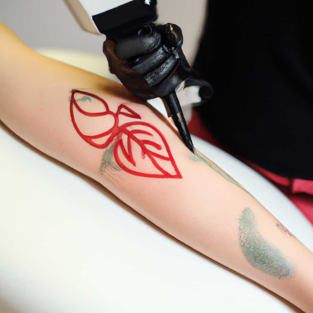 red ink tattoo fading｜TikTok Search